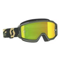 Scott очки кроссовые Primal Green Зеркальная Желтая линза в Ижевске