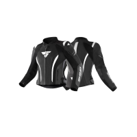Shima Куртка Кожаная женская Miura 2.0 Black/White в Ижевске