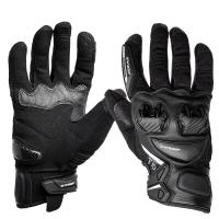 Sweep Перчатки кожаные+текстиль Hammer Black в Ижевске
