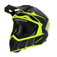 Acerbis Шлем кроссовый X-Track 22-06 Black/Fluo-Yellow в Ижевске
