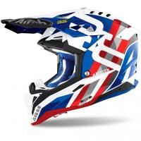 Airoh Мотошлем Aviator 3 Rainbow Blue/Red Gloss в Ижевске