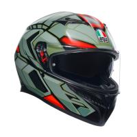 AGV Шлем K3 Decept Matt Black/Green/Red в Ижевске