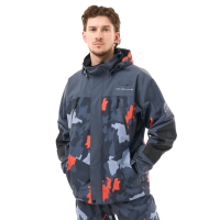 Dragonfly Мембранная куртка Quad 2.0 Man 2025 Grey - Orange Camo в Ижевске