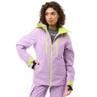 Dragonfly Куртка горнолыжная утепленная Gravity Woman 2025 Purple-Lime в Ижевске