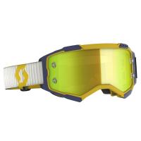Scott Очки кроссовые Fury yellow/blue yellow chrome works в Ижевске