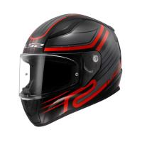 LS2 Мотошлем FF353 Rapid II Circuit черно-красный в Ижевске