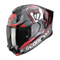 Scorpion Exo Мотошлем Exo-530 Air Rok Серый/Черный/Красный в Ижевске