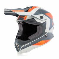Acerbis Шлем детский Impact Steel Junior Orange/Grey в Ижевске