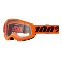 100% Очки Strata 2 V26 Goggle Neon Orange / Clear в Ижевске