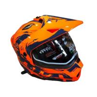 AiM Шлем детский JK802Y Orange/Blue в Ижевске