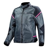 LS2 Мотокуртка женская Riva Lady черно-темно-серо-розовый в Ижевске