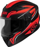 IXS Шлем 136 2.0 Kids Star 2 Черно-красно матовый в Ижевске
