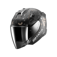 Shark Шлем Skwal I3 Jet Hellcat Mat Black/Chrome/Anthracite в Ижевске