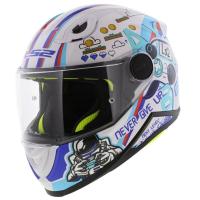 LS2 Мотошлем FF812 Kid Next Level White в Ижевске