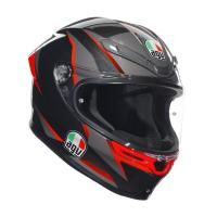 AGV Шлем K6 S 2206 Slashcut Black/Grey/Red в Ижевске