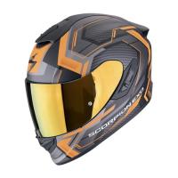 Scorpion Exo Мотошлем Exo-1400 Evo II Linart Черный Матовый/Оранжевый/Серый в Ижевске