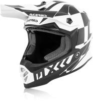 Acerbis Шлем детский Impact Steel kid White/Black в Ижевске