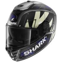 Shark Шлем Spartan RS Stingrey Mat Antracite/Antracite/Blue в Ижевске