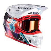 Leatt Шлем кроссовый 8.5 Royal Blue-Red V26 + очки Velocity 5.5 в Ижевске