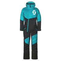 Scott Комбинезон зимний женский Back-X Dryo black/breeze blue  в Ижевске