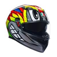AGV Шлем K3 Birdy 2.0 Grey/Yellow/Red в Ижевске