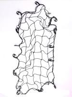 STARKS Сетка багажная NET KVADRO (80/80) Чёрный в Ижевске