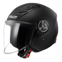 LS2 Мотошлем OF616 Airflow II Solid черный матовый в Ижевске