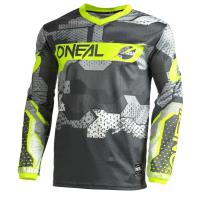 Oneal Джерси Element Camo V.22, детская, унисекс Серый/Желтый в Ижевске