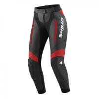 Shima Мотоштаны Кожаные женские Miura 2.0 Black/Red в Ижевске