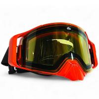 AiM Очки снегоходные с магнитной линзой и подогревом (PRO) 31-103 Accu Heated Orange Glossy в Ижевске