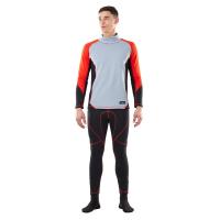 Dragonfly  Термобелье зимнее с высоким воротом Мужское Grey-Orange в Ижевске