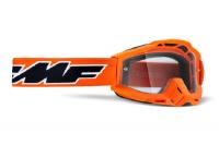 100% Маска кросс FMF Powerbomb Rocket Orange - прозрачная линза в Ижевске