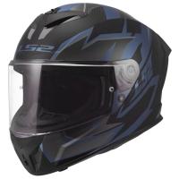LS2 Мотошлем FF820 Rapid III Xtrem Black Blu Petrol в Ижевске