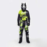 Grom Штаны кроссовые подростковые MX Religion lime в Ижевске