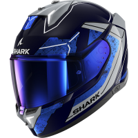 Shark Шлем Skwal i3 Rhad Blue/Chrome/Silver в Ижевске