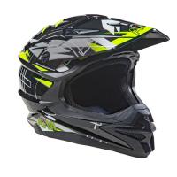 AiM Шлем кроссовый JK803S Yellow/Black в Ижевске