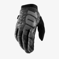 100% Мотоперчатки текстильные Brisker Glove Heather Grey  в Ижевске