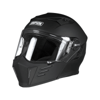 Simpson Шлем модуляр Darksome Matt Black в Ижевске