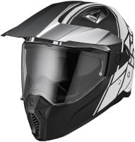 IXS Шлем IXS 208 2.0 Черно-Белый Матовый в Ижевске
