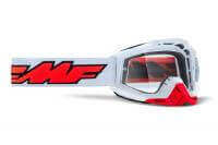 100% Маска кросс FMF Powerbomb Rocket White - прозрачная линза в Ижевске
