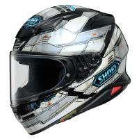 Shoei Мотошлем NXR 2 Fortress серо-черно-голубой в Ижевске