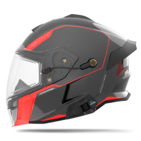 509 Шлем Delta V Carbon Commander с подогревом Racing Red в Ижевске