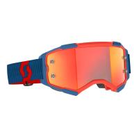 Scott Очки кроссовые Fury dark blue/neon red/orange chrome works в Ижевске