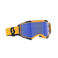 Scott Очки кроссовые Fury dark yellow/dark blue/blue chrome works в Ижевске