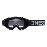 Oneal Маска кроссовая B-Zero V.22, черная оправа, прозрачная линза в Ижевске