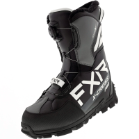 FXR Ботинки снегоходные X-Cross Pro BOA с утеплителем Black/White в Ижевске