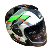 AiM Шлем JK526 Fluo-Green/White/Black в Ижевске