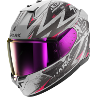 Shark Шлем D-Skwal 3 Blast-R Mat Silver/Violet/Black в Ижевске