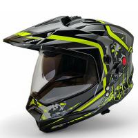 AIM Шлем кросс/эндуро JK802S Yellow/Grey/Black в Ижевске