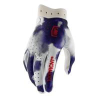 100% Мотоперчатки текстильные ITrack Blue/White 2026 в Ижевске